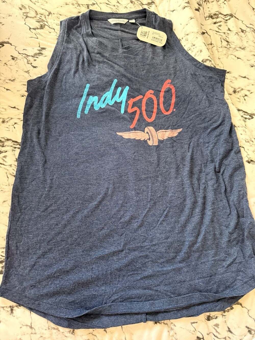 Camp David Indy 500 Hottie Tank Top Size S